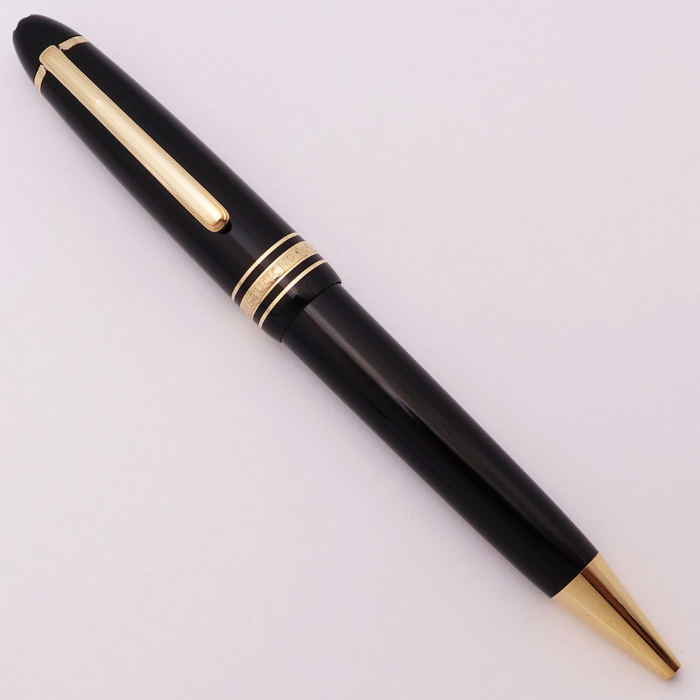 Montblanc Meisterstuck 161 Le Grand Ballpoint Pen - Black, Gold